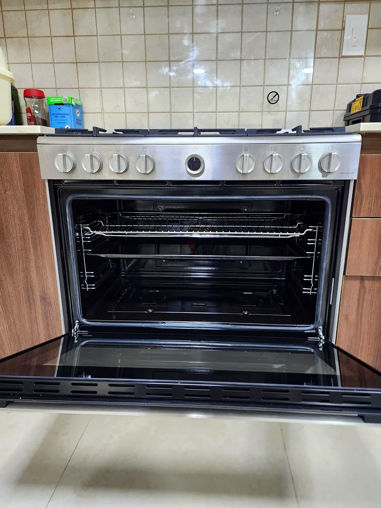 فرن طهي غاز من بوش بحجم 90×60 سم مع مروحة63265099880835111