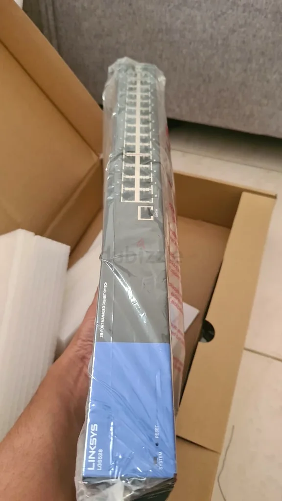 مفتاح Linksys LGS528 المُدار63256605135747111
