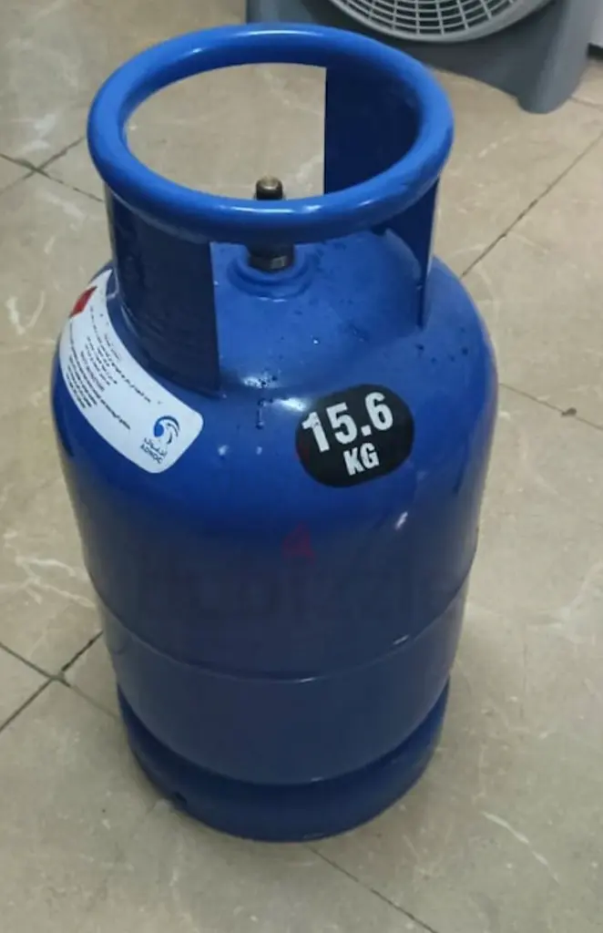 Empty Adnoc Gas Cylinder