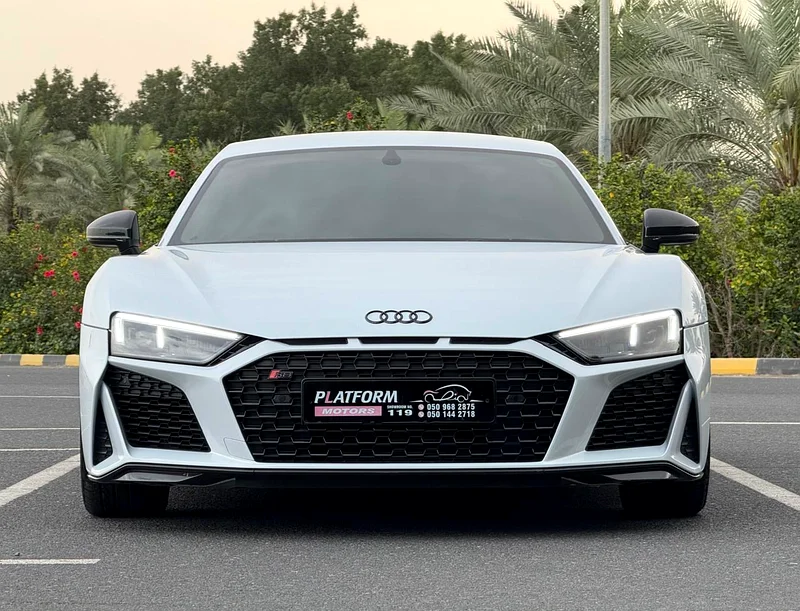 Audi R8 V10 model 2021 import from japan اودي ار ٨ موديل ٢٠٢١ وارد اليابان كلين تايتل63168971241091111