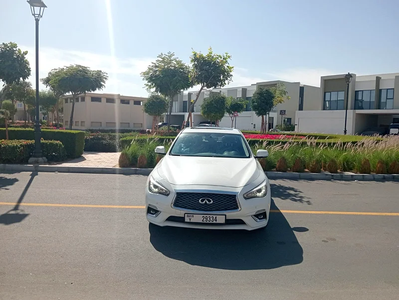 Infiniti Q50 2021 full options gcc with sunroof leather lady driven no accident63135492902017112