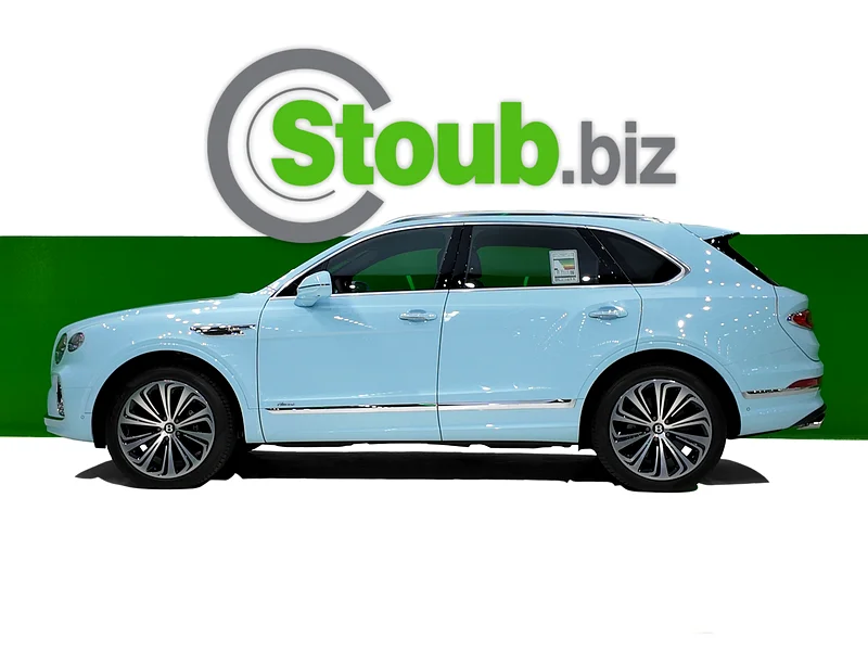 SWAP YOUR CAR for Brand New Azure Bentayga - Dealers Warranty until Dec 2028-Baby Blue on Chocolate63135492212995113