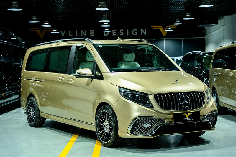 NEW 2025 MODEL FACELIFT VIP MERCEDES GCC V300 with ADDITIONAL REAR AC - 2 Years Warranty by VLINE63163857198082111