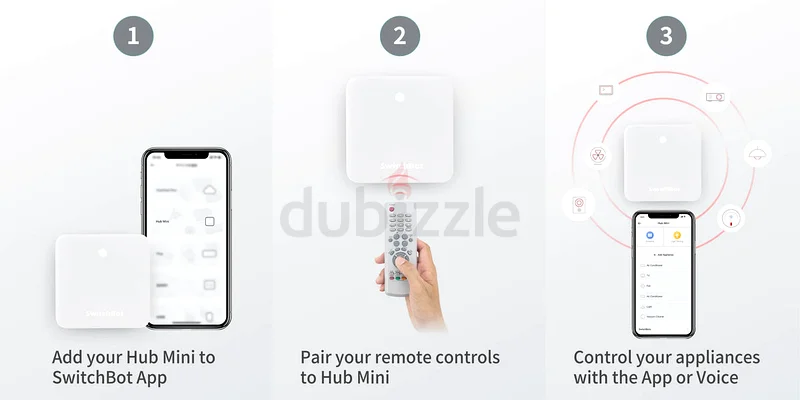 جهاز SwitchBot Hub Mini63262937626115111