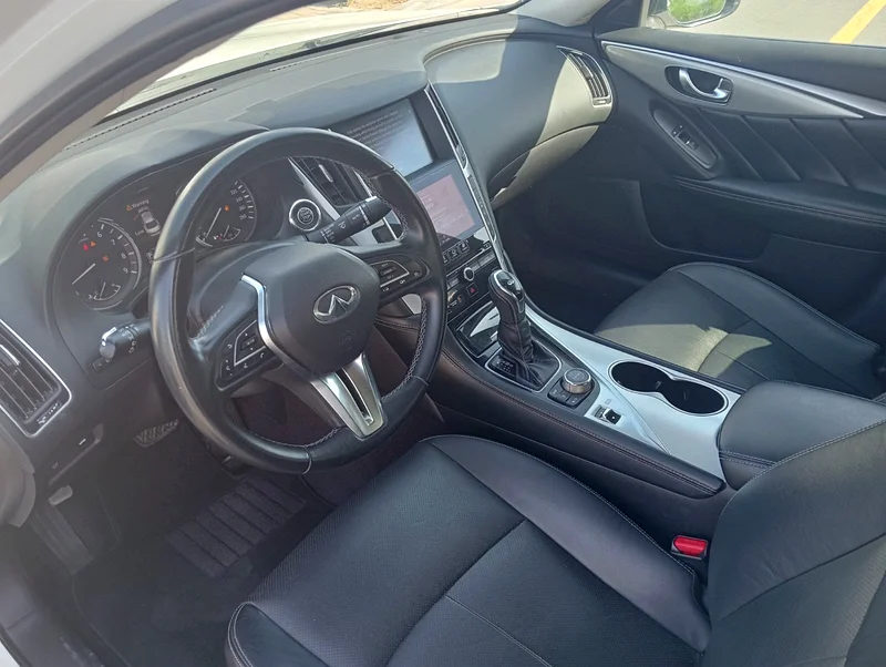 Infiniti Q50 2021 full options gcc with sunroof leather lady driven no accident63135492902017111