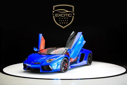 AVENTADOR ROADSTER LP700-4 | BLUE/ORANGE | GCC | CARBON EXTERIOR