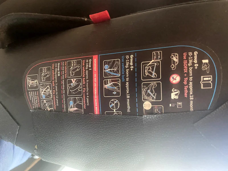 URGENT Very cheap, Baby car seat mothercare with ISO fix63207397413123113