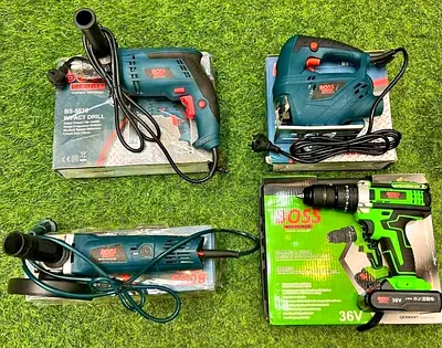 Boss 4 pices tool set offer