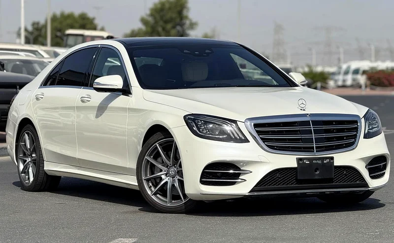 BENZ S560 | 2018 | 64994Km | BEIGE INTRIOR | FRESH JAPAN IMPORT | CLEAN TITLE632331030091551126