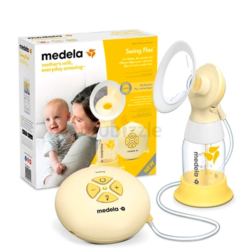 Medela Swing Flex Electric Breast Pump - Compact Design - with PersonalFit Flex Breast Shields and M63206394280579114