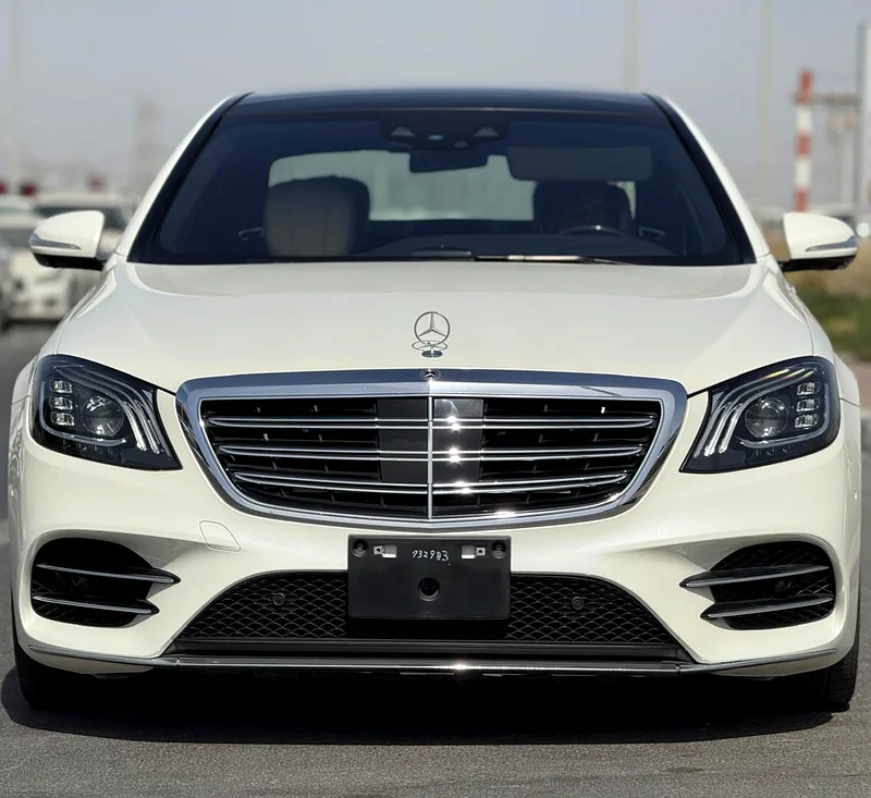 BENZ S560 | 2018 | 64994Km | BEIGE INTRIOR | FRESH JAPAN IMPORT | CLEAN TITLE63233103009155113
