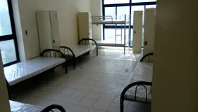 VERY GOOD FURNISH BED SPACE WITH  2 WASHROOM AND ALL SINGLE BED IN DIP 2 NEAR BUS STOP.