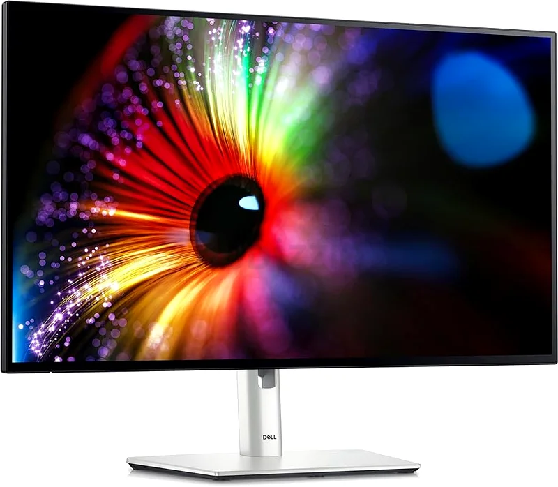 شاشة ديل أولترا شارب U27722D بحجم 27 بوصة مع محور USB-C - شاشة QHD IPS لمجال رؤية احترافي، لوحة عرض LED63166656342659112