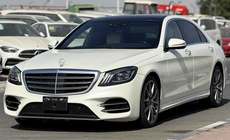 BENZ S560 | 2018 | 64994Km | BEIGE INTRIOR | FRESH JAPAN IMPORT | CLEAN TITLE63233103009155112