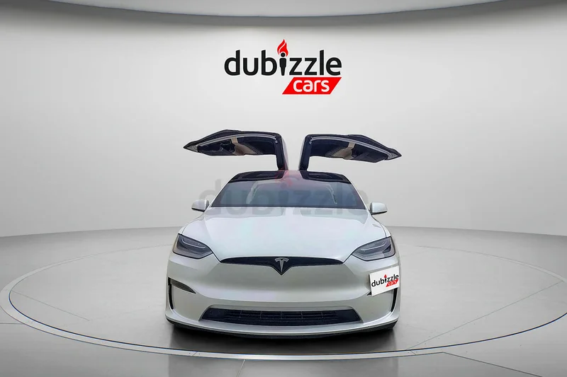 AED 3645/month | 2023 Tesla Model X Long Range | GCC Specs | Ref#29692463134989276034111