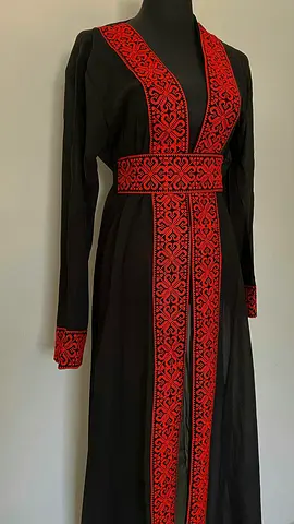 عباية تطريز فلسطيني أردني