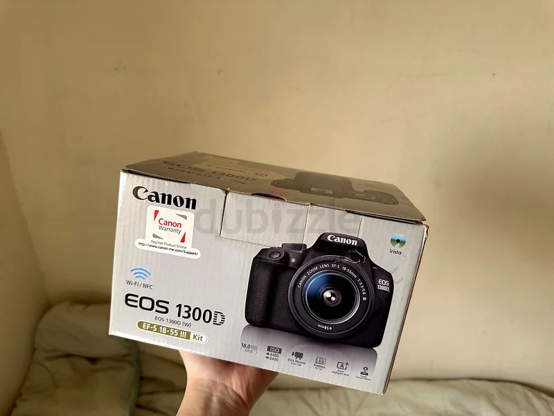 Canon DSLR EOS 1300D - Used for Sale63174322930050114