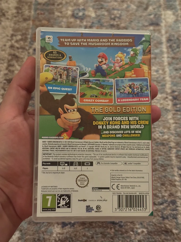 Mario Rabbids Kingdom Battle Gold Edition63228311006979111