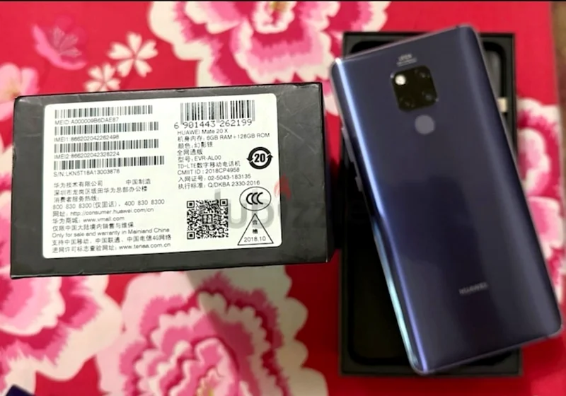 Huawei Mate 20X 128GB with memory card63214905290499111
