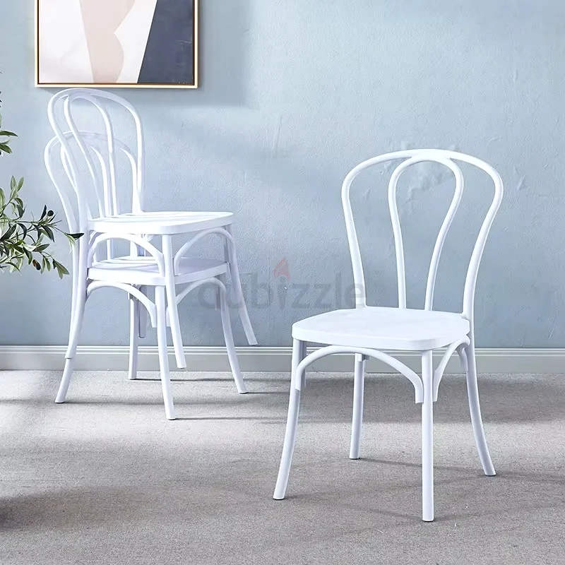 Chic White Dining Table  Chairs Set - Modern Elegance for Your Home!63216833667201112