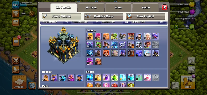 حساب Clash of Clans | TH17 | 6 مُنشئين63228311683713112