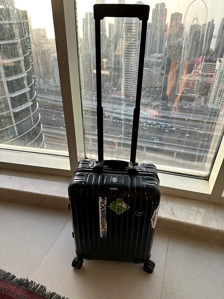 Used Rimowa Original Black Cabin Luggage (Lufthansa Line-Discontinued) for Collectors63234617408131113