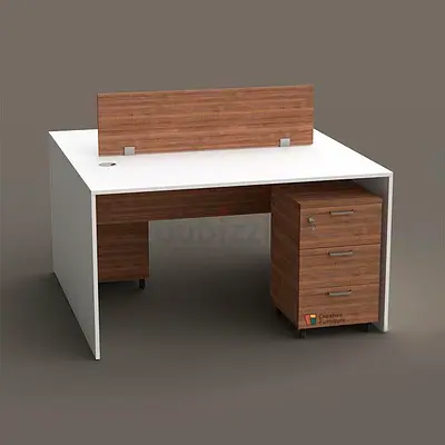 Custom Made Office Workstation for 2 person