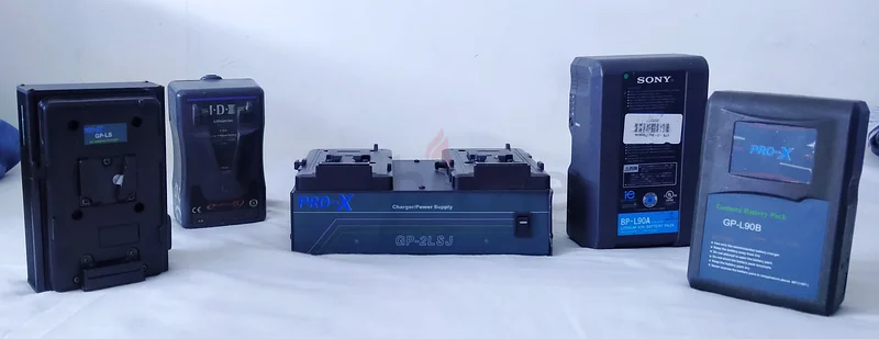 Camera Battery Charger V Mount  With Camera Adopter and 3 V Mount Batteries For Sale Minimum Price63203188691843111