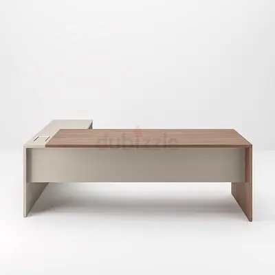 L shaped Office Executive Desk Custom Made