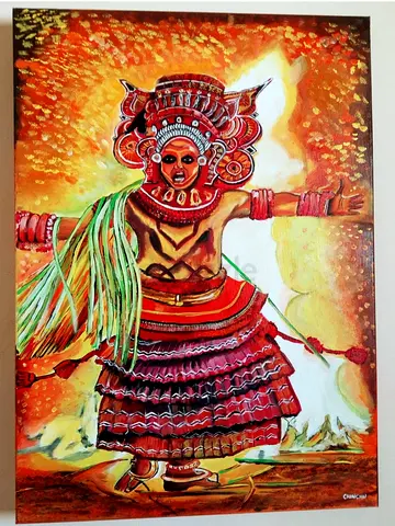 Theyyam painting