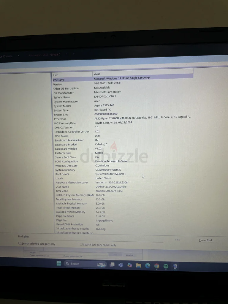 Laptop Acer Aspire 363167115340801114