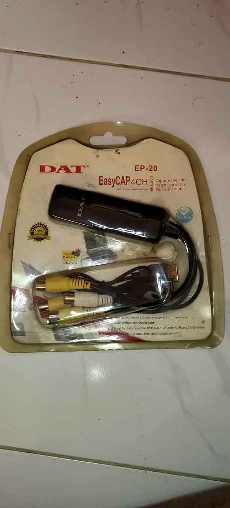 Easycap video capturing usb card63260217040259113