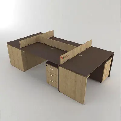 Modern Office Workstation Custom Made