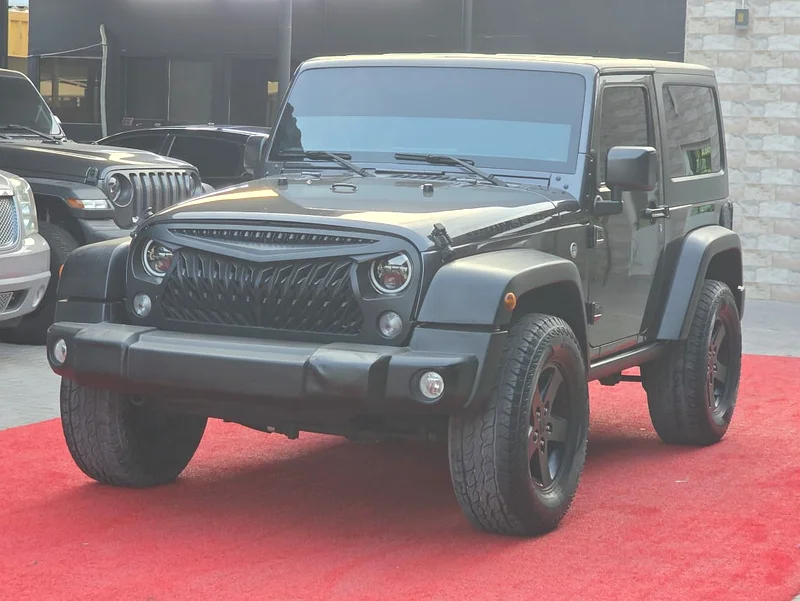 Jeep Wrangler Sport  
Model: 2017  
Mileage: 144,000 km  
Price: 59,000 AED  
V6 / 3.6L  
Side steps, 2.5-inch lift63152288452226112