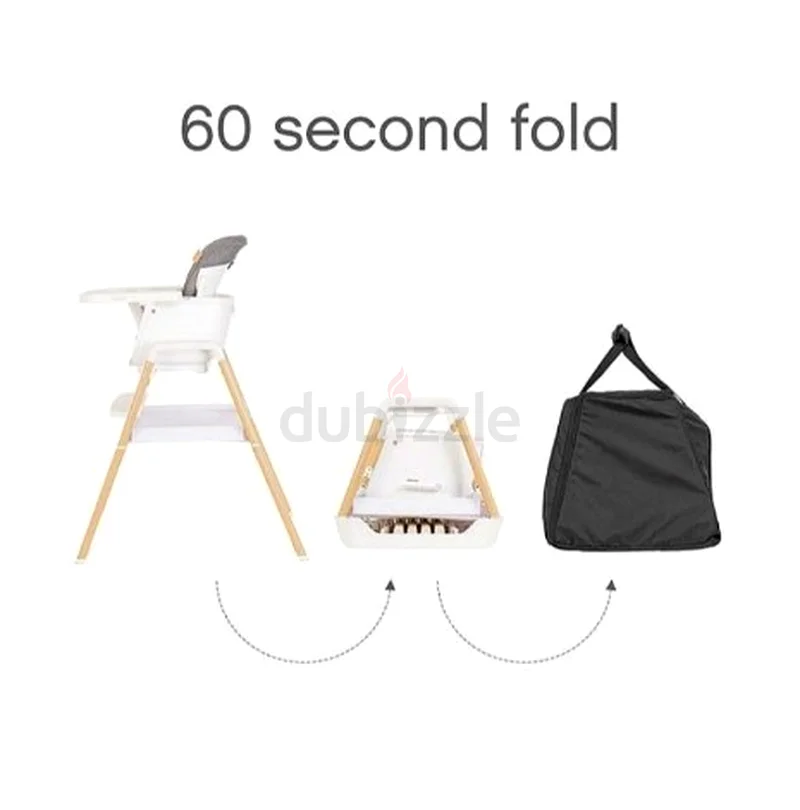 tutti bambini nova foldable highchair63195105965187114