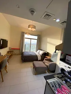 Furnished Studio for rent in Al Furjan