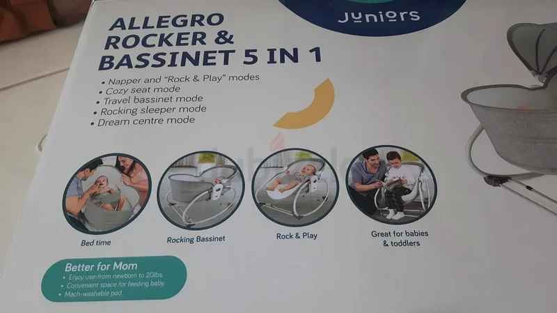 Juniors 5in 1 Baby bassinets almost like new63175287947651112