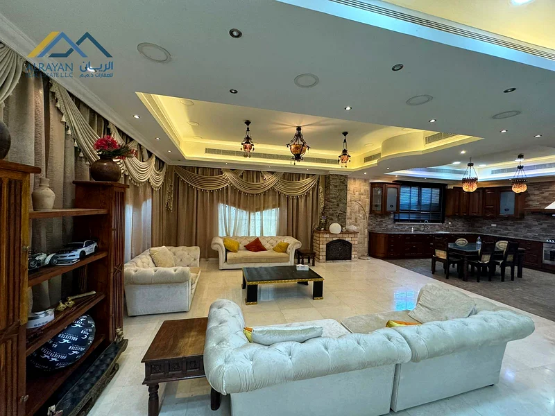 Live in comfort and luxury in a luxurious villa with a games room, a large swimming pool, an elevator, and fully furnished, ready for occupancy.62868796932355111