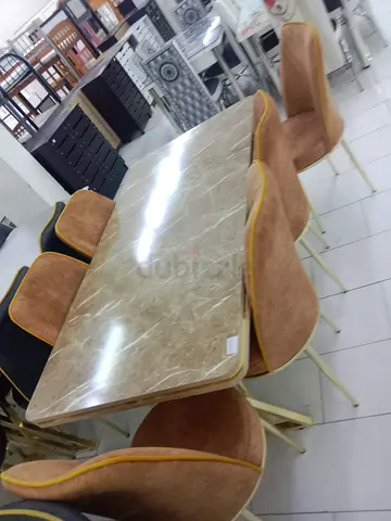 New wood mdf dining table set 1 6