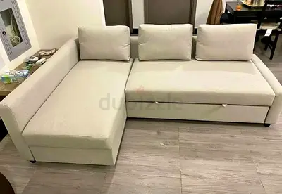 L shape Sofa bed with storage IKEA