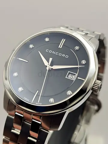 Concord Bennington Quartz Black Diamond Dial 40mm Men’s Watch