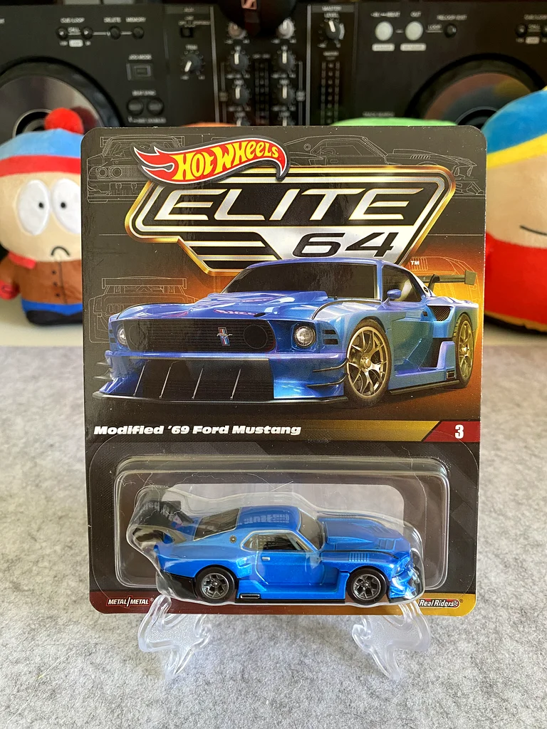 Hot Wheels Elite 64 Mustang معدل 6962865809248258115