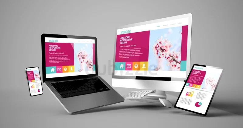 Work and design of a website, web design and web development, full website creation, 3D website62863827832450111