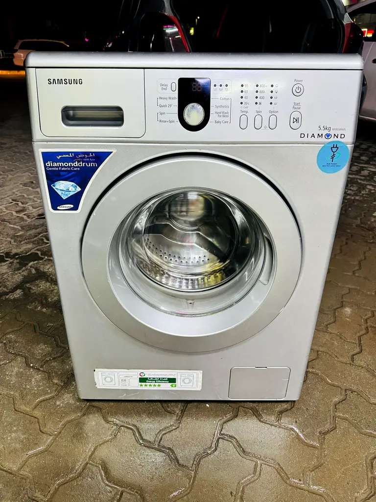 Lavadora automática completa Samsung de 5,5 kg, carga frontal
