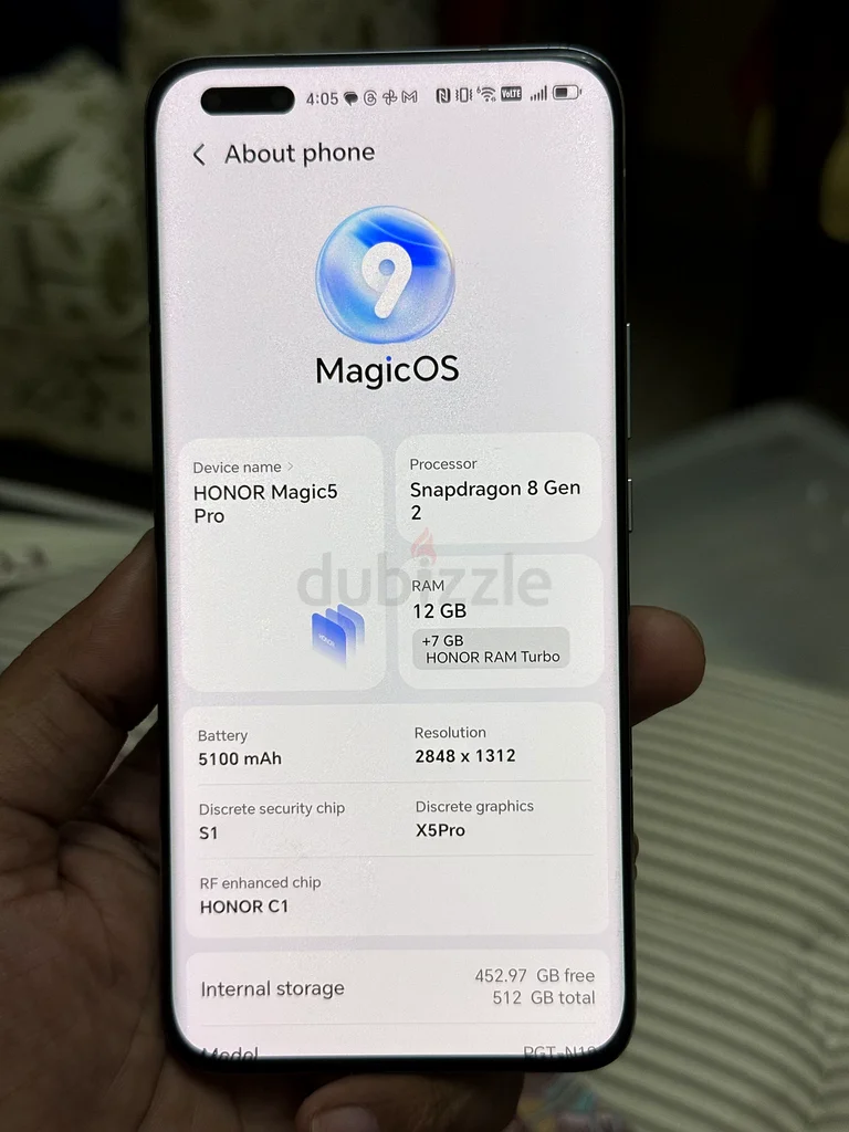 Honor Magic 5 Pro - Top Condition Smartphone for Sale63214897989506110
