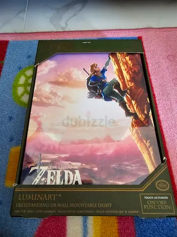 Legend of Zelda LumiNART Wall Art - Perfect for Gamers!