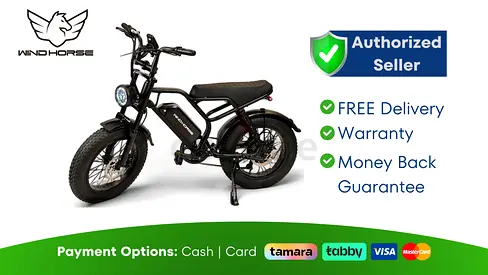 Wind Horse V8 Electric Bike  Brand New with 1 Warranty | FREE Delivery | SHJ6539