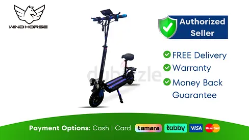 Wind Horse H5 Pro Electric Scooter  ● Brand New with 1 Warranty | FREE Delivery | SHJ6193