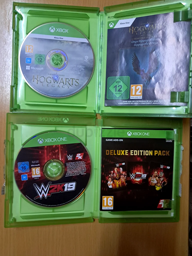 ألعاب Xbox (إرث هوجوورتس وWWE 2K19)63174802355587113
