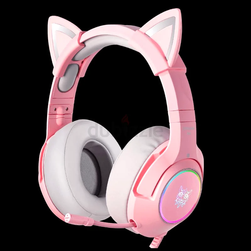 ONIKUMA Gaming Headset K9 RGB Stereo Gaming Headset with Cat Ears
